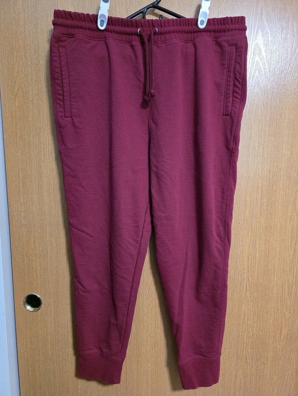 The North Face Mens Maroon Pocket Sweatpants XXL